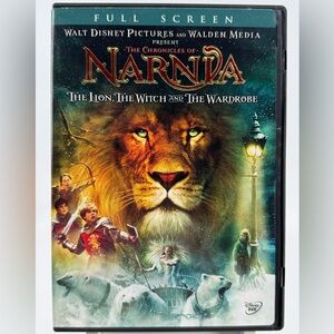 The Chronicles of Narnia: The Lion, The Witch and The wardrobe on DVD.